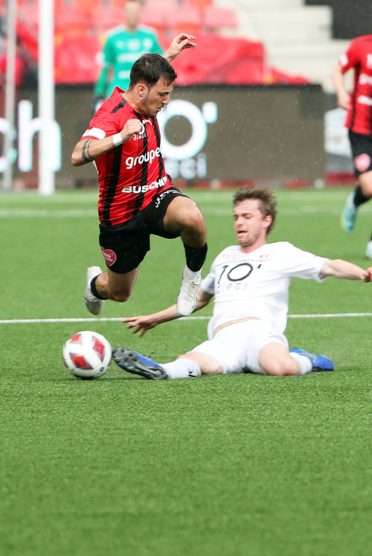 NEUCHATEL (NE), 3 juin 2023. Football. Maladière. Challenge League. Barrage. NE Xamax - Rapperswil. 
(c)PHOTO: FLASHPRESS/OLIVIER ALLENSPACH